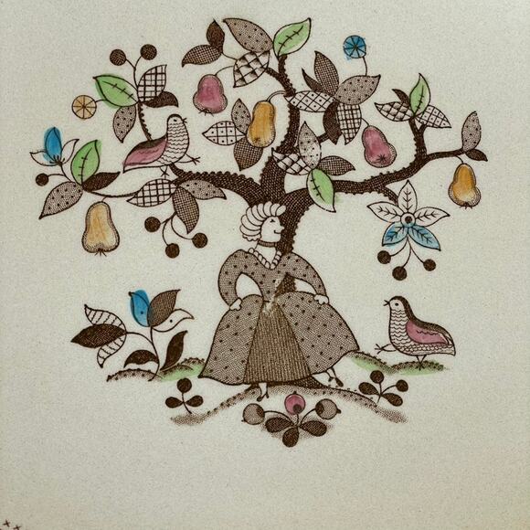 Johnson Brothers Sugar & Spice Oval Serving Platter Brown Ironstone Vtg England - Picture 2 of 11